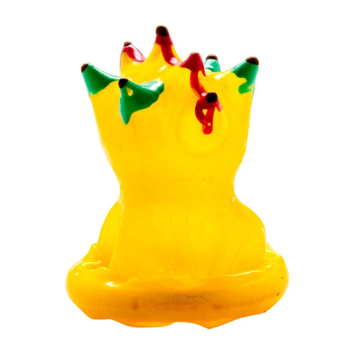 CONDOMERIE Hand-painted decorative hedgehog-shaped condom