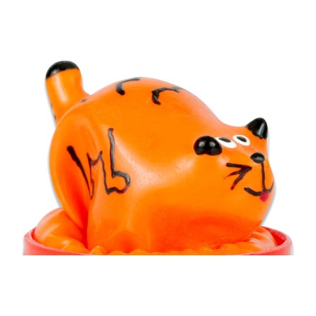 handpainted kattformig dekorerad kondom modell 1