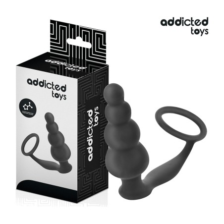plug anal de silicona amb anell model 5