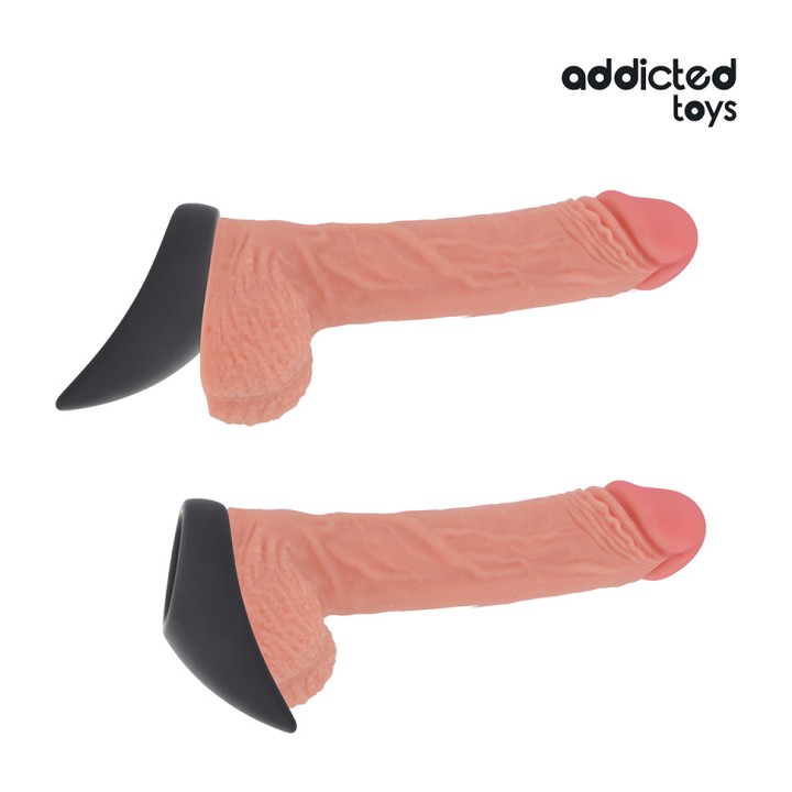 ADDICTED TOYS Traanvormige ring voor de penis D-242863