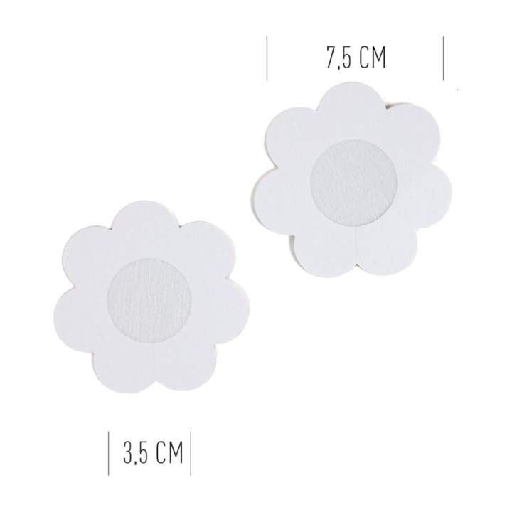 SECRETPLAY Cubrepezones con forma de flor WOW BOOBS