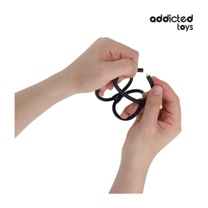 ADDICTED TOYS Anel triple para pênis D-242860