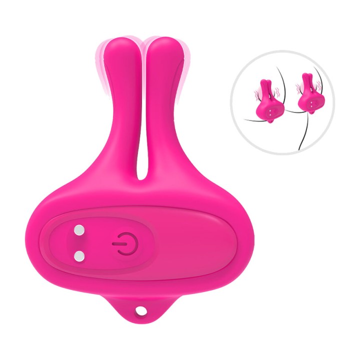 ARMONY Magtiske knappenipper med vibration og kaninhovedform