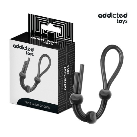corda de silicone para o pênis laço triple