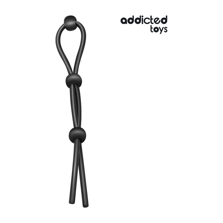 ADDICTED TOYS Corda in silicone per pene laccio tripla