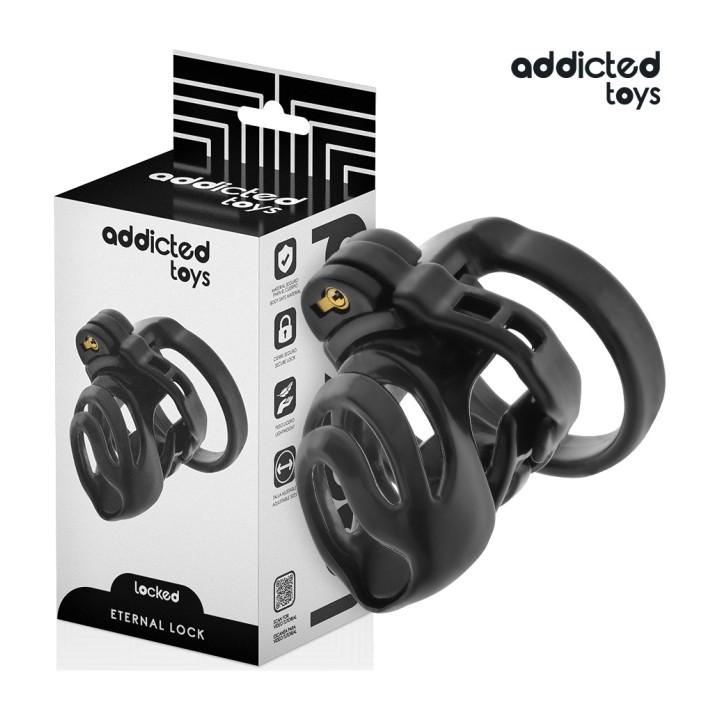 ADDICTED TOYS Jaula de castitat per penis LOCKED-ETERNAL