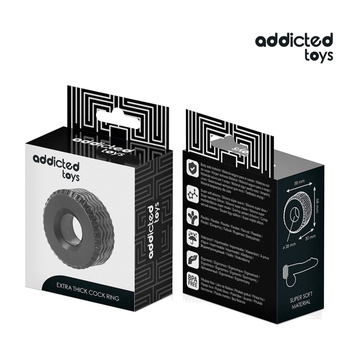 ADDICTED TOYS Thick penis ring D-242851