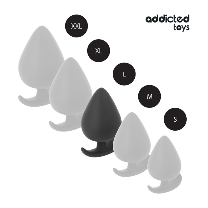 ADDICTED TOYS Analni vtičnik iz silikonca 5,3-11CM