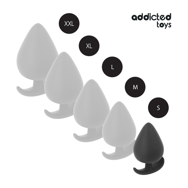 ADDICTED TOYS Analplug af silicon 5,3-11CM D-242838VAR