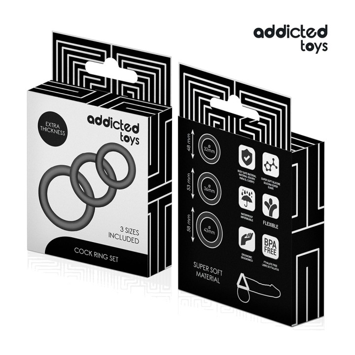 ADDICTED TOYS Sada štavcov z siliconu pre prievoz model 1
