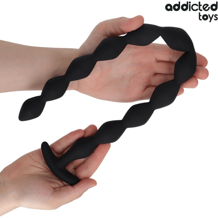 ADDICTED TOYS Rosario anal extra lång av silicon 27 CM