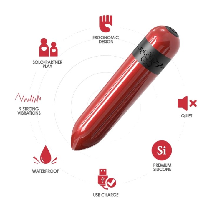 ARMONY Tige vibrante avec contrôle remote ROCKET D-238060VAR