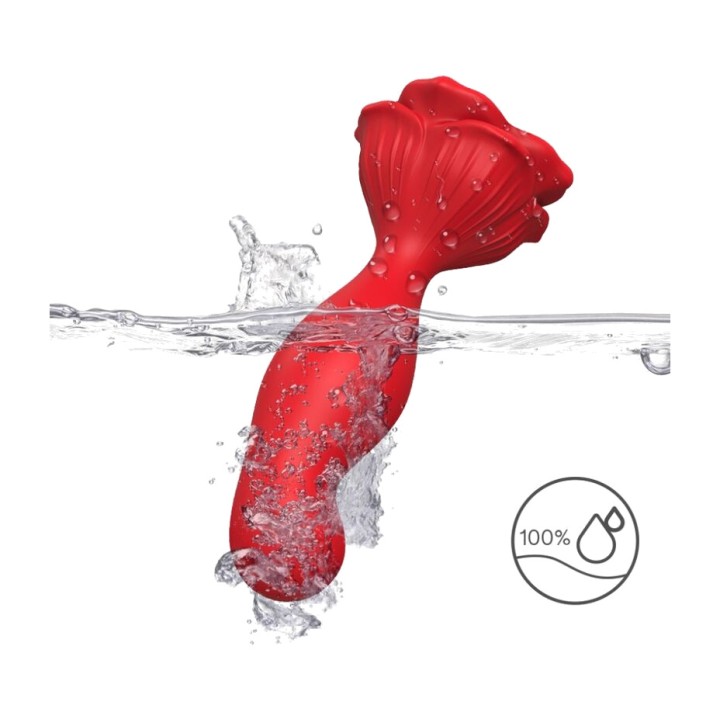 ARMONY Rose-shaped vibrator and remote-controlled anal plug