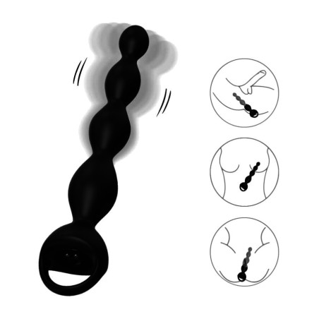 dedal vibrador i plug anal