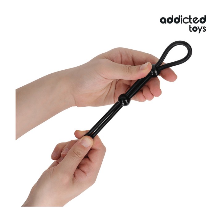 ADDICTED TOYS Cordonică de silicium pentru penele cu lacet