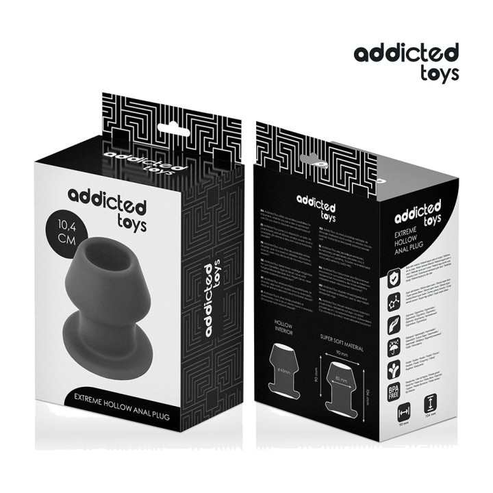 ADDICTED TOYS Tomme siliconplug EXTREM 7,5-10,4CM
