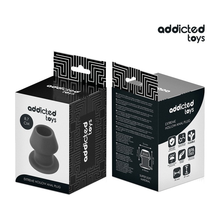 ADDICTED TOYS Tomme siliconplug EXTREM 7,5-10,4CM