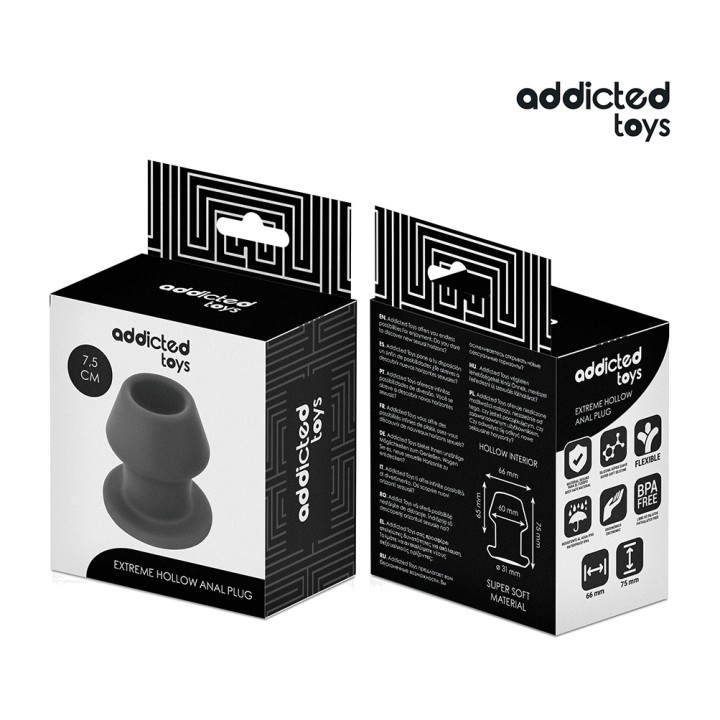 ADDICTED TOYS Tomme siliconplug EXTREM 7,5-10,4CM