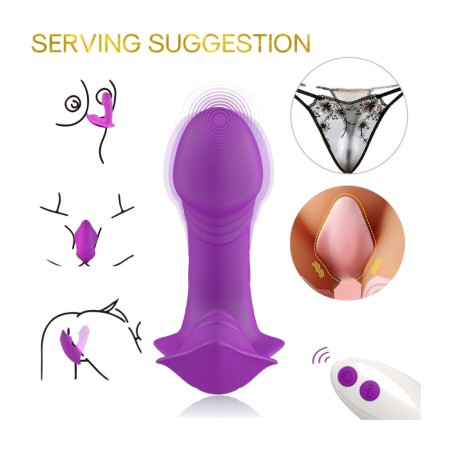 vibrador introducible amb control remot whistle-46536
