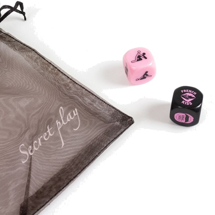SECRETPLAY Set di 2 dadi erotici FOREPLAY-FANATICS D-239389