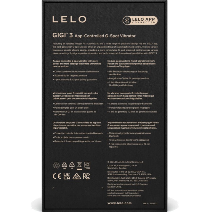 LELO G-Spot Vibrator GIGI 3 D-241850VAR