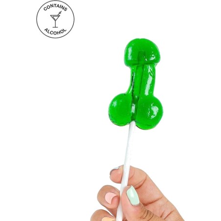 bonbon en forme de pénis avec alcool mojito-49757