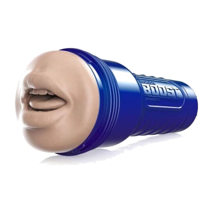FLESHLIGHT Pack di masturbatore bocca con base automatica e