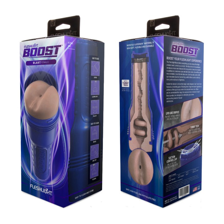 FLESHLIGHT Analverlängerungsmasturbator männlich BOOST BLAST