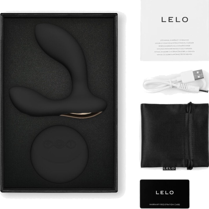 LELO Masseur de prostate avec télécommande HUGO 2