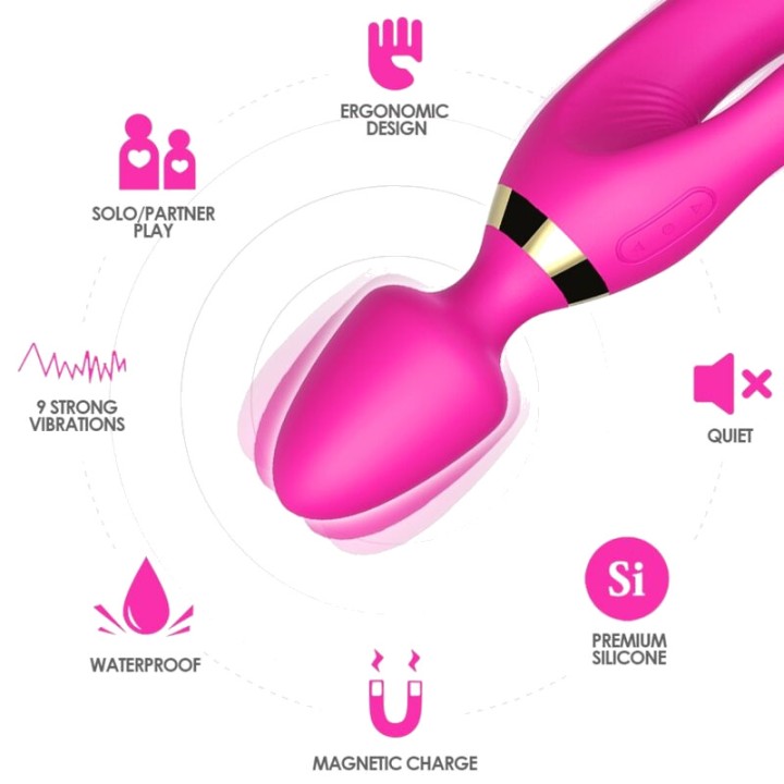 ARMONY Rabbit vibrator with clitoral stimulator 46521