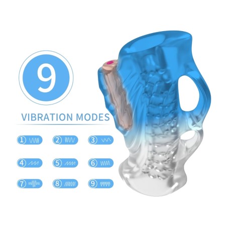 masturbator s vibrátorem pro muže 46609