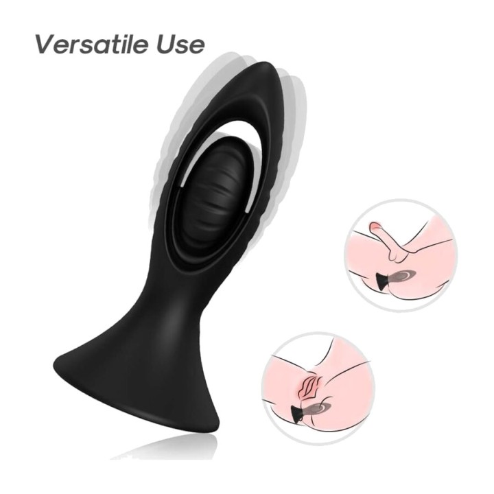 ARMONY Vibratör och analplug i silikon 46593 D-238055