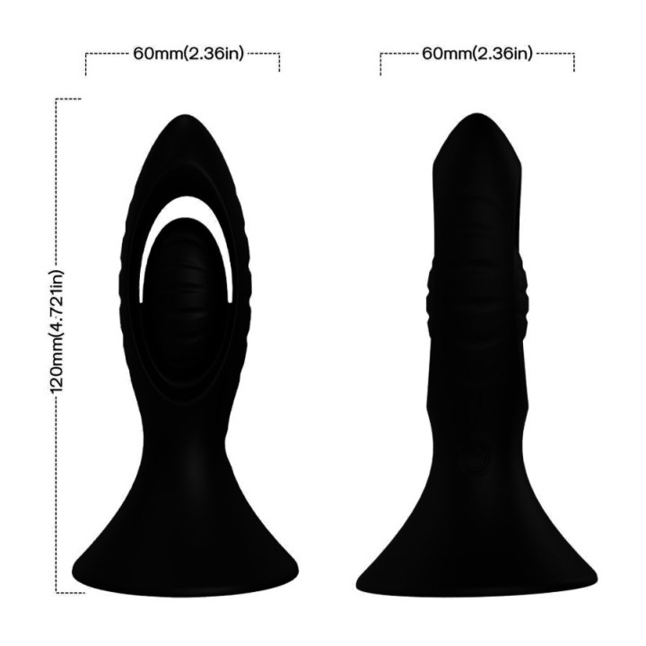 ARMONY Színpad és anal plug silicondíszből 46593 D-238055