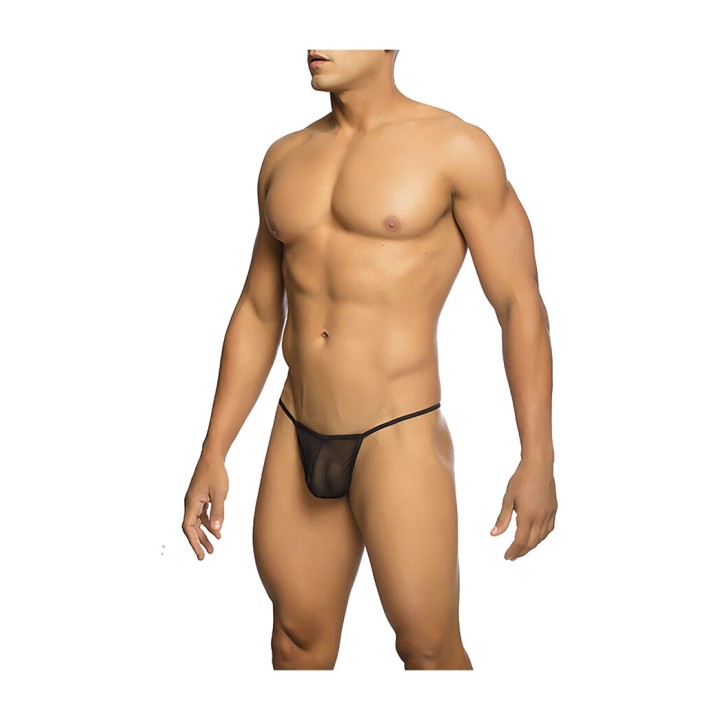MOB EROTICWEAR Tanga trasparente per uomo a forma di T 52637