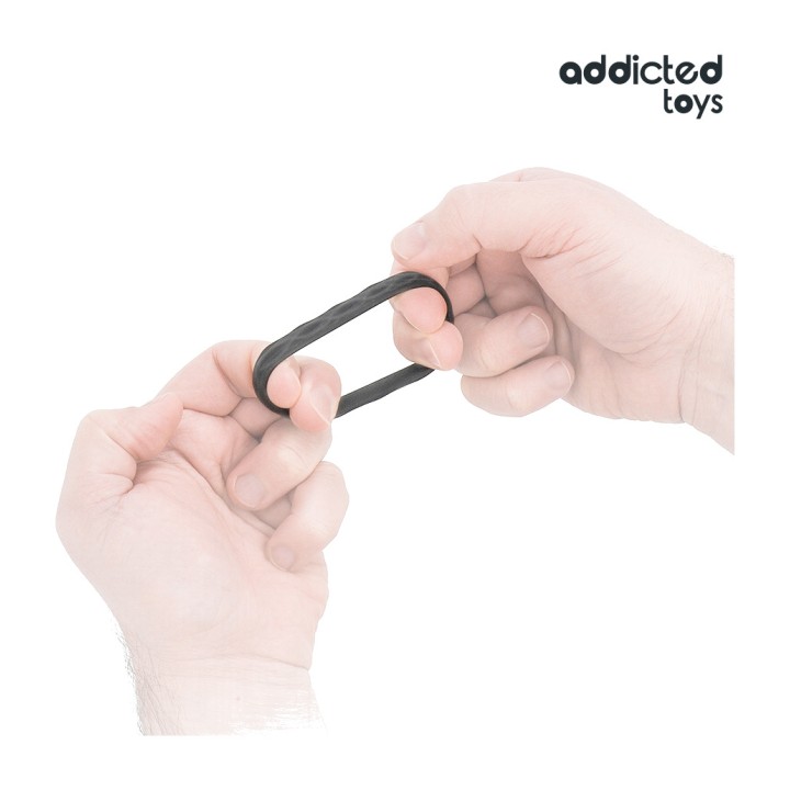 ADDICTED TOYS Set de ineluri texturizate pentru penis 4