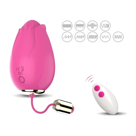 ovală vibratoare pentru punctul g cu control remote mandala-46595
