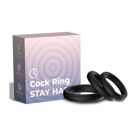 anillo triple de silicona para el pene