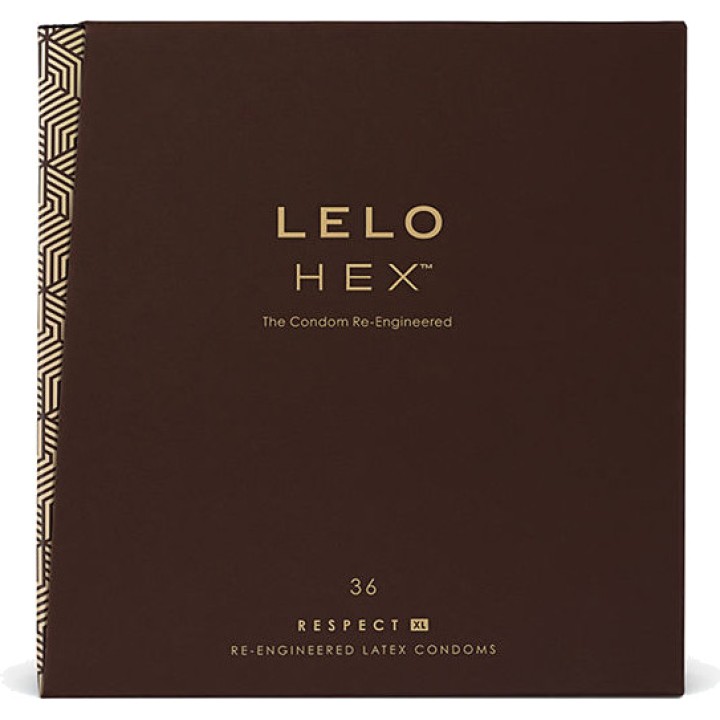 LELO Pachet de 36 preservative HEX-RESPECT-XL D-215963