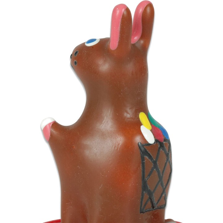 CONDOMERIE Easter bunny shaped hand-painted decorative