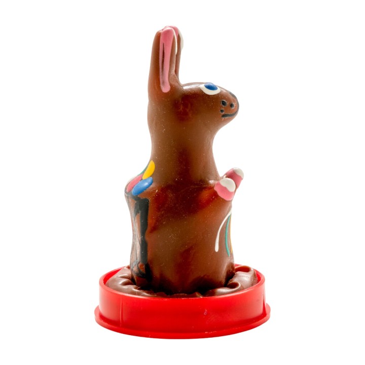 CONDOMERIE Easter bunny shaped hand-painted decorative
