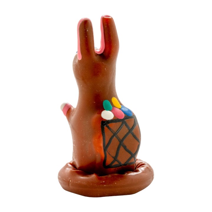 CONDOMERIE Easter bunny shaped hand-painted decorative