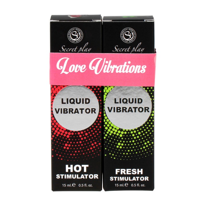 SECRETPLAY Pack duovibreringsflyttspray LOVE-VIBRATIONS