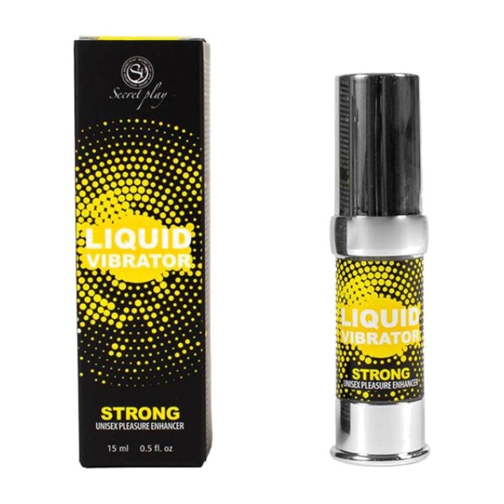 SECRETPLAY Unisex liquid vibrator stimulator STRONG 15 ML