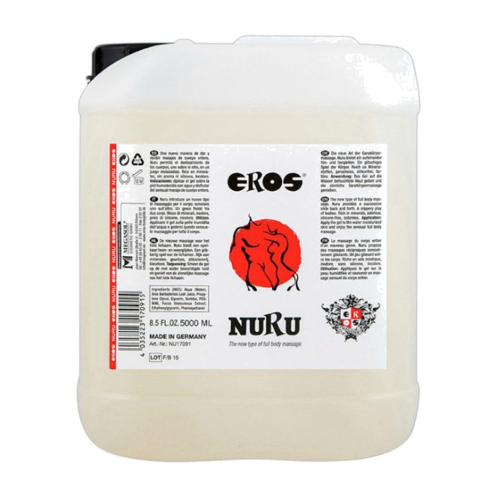 EROS Színes masszírozóolaj NURU 5000 ML D-208888