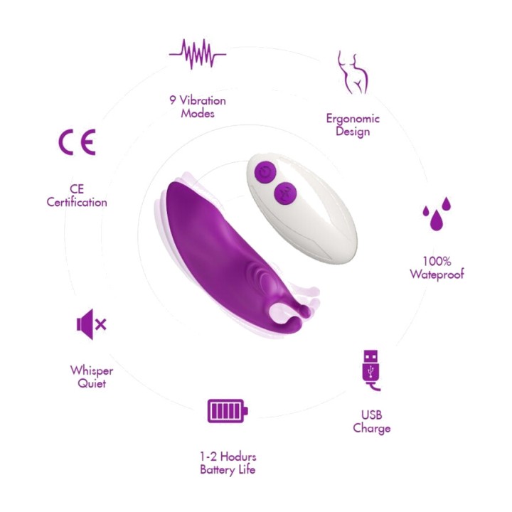 ARMONY G-Spot Vibrator with Remote Control HONEYBEE-46537