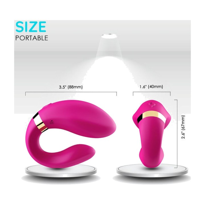 ARMONY Vibrator pentru cupluri cu control remote