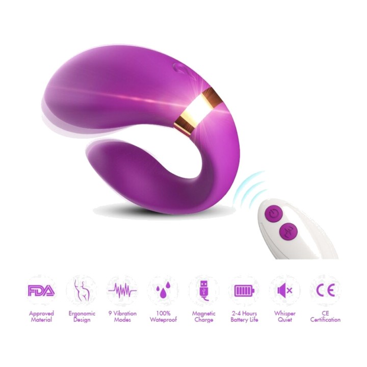 ARMONY Vibrador para parejas con control remoto