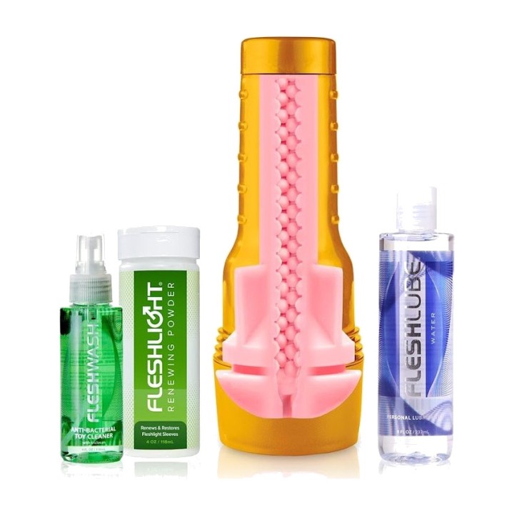 FLESHLIGHT Kit masturbador masculí de formació