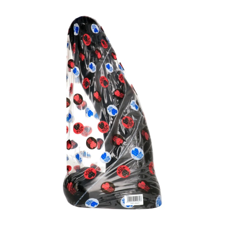 ALL BLACK Dildo realístic amb testicles 45 CM D81131