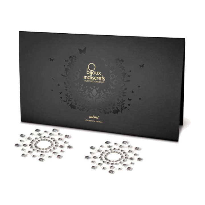 BIJOUX INDISCRETS Plakbare accessoires voor tepels MIMI